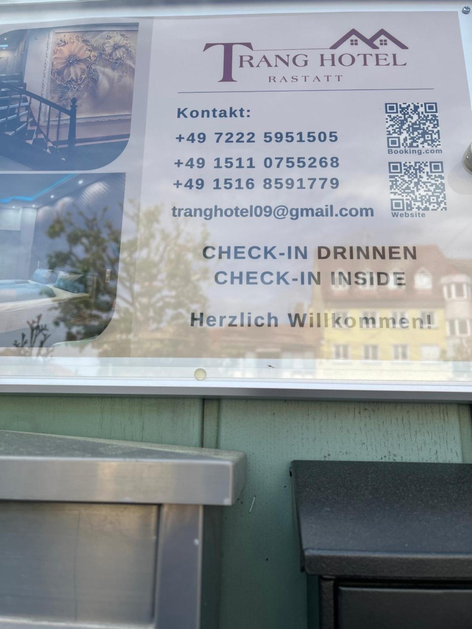 Trang Hotel Rastatt Buitenkant foto