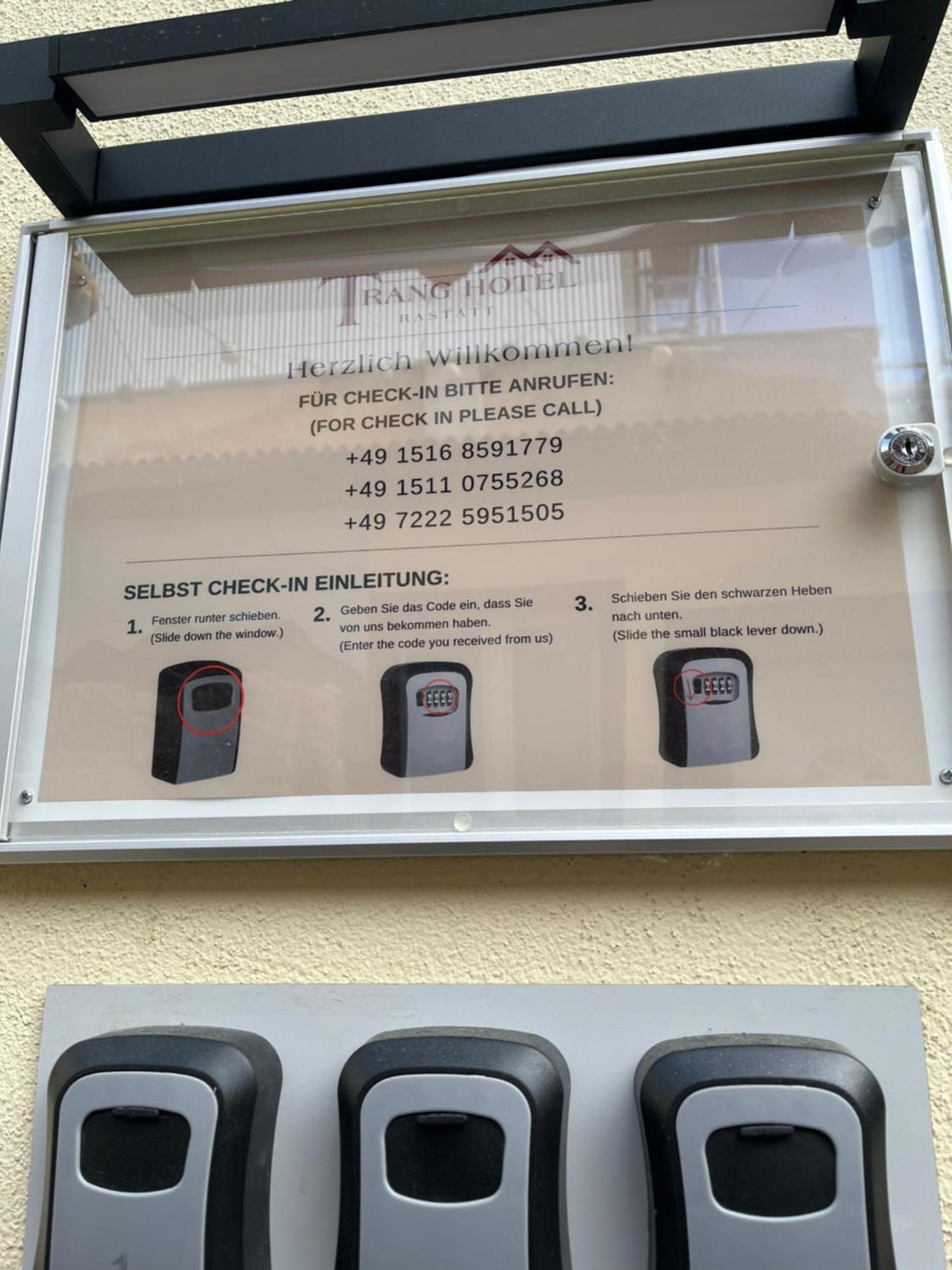 Trang Hotel Rastatt Buitenkant foto